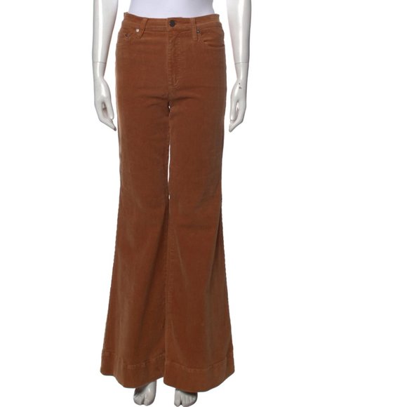 ALICE + OLIVIA Wide Leg Pants Size: S Corduroy Hig Rise